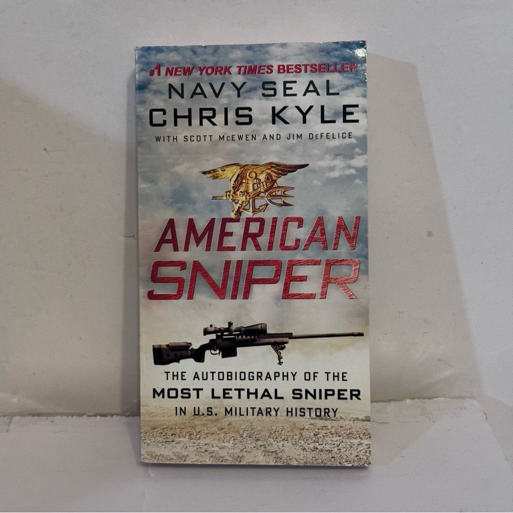 American Sniper by Chris Kyle paperback book